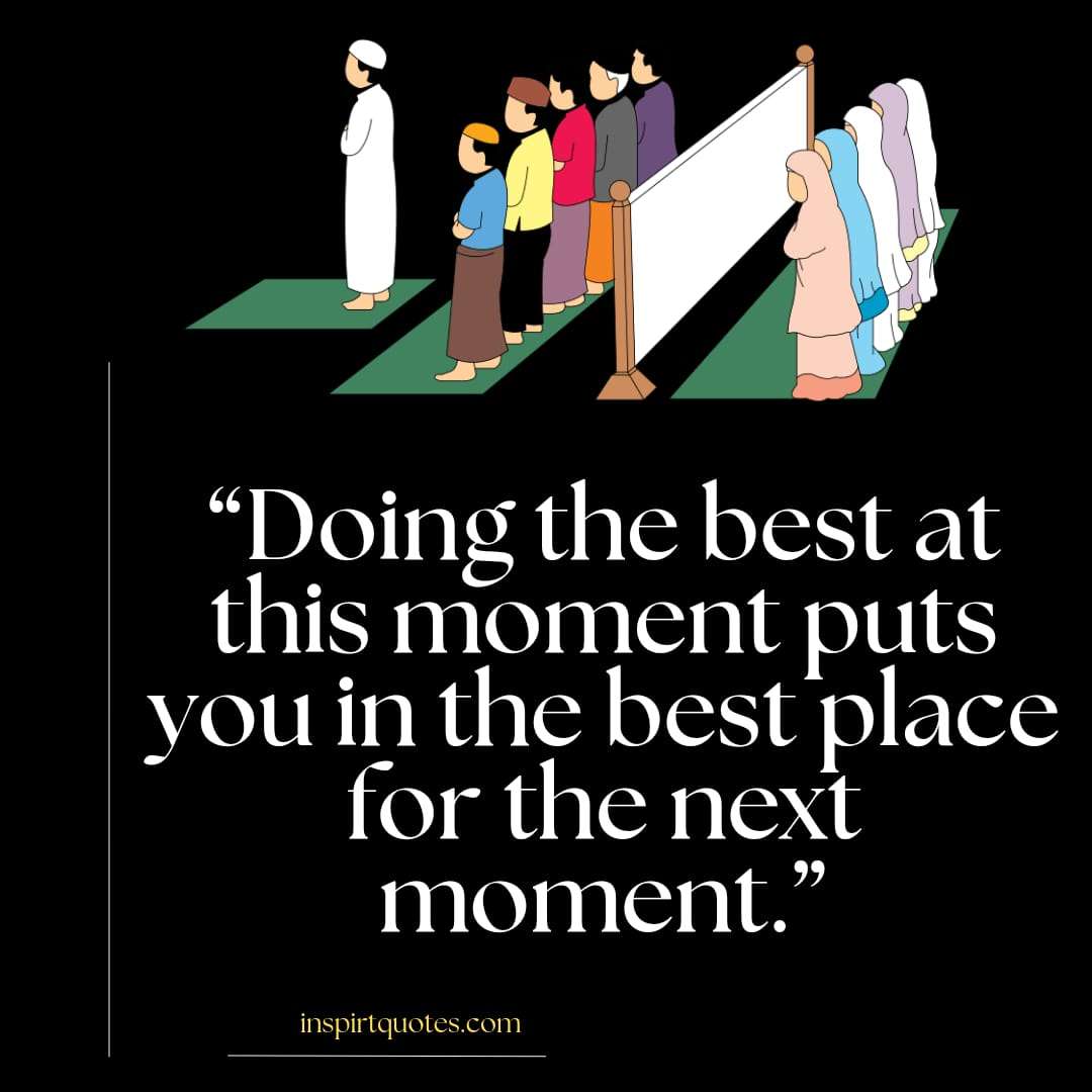 top short success quotes, Doing the best at this moment puts you in the best place for the next moment.