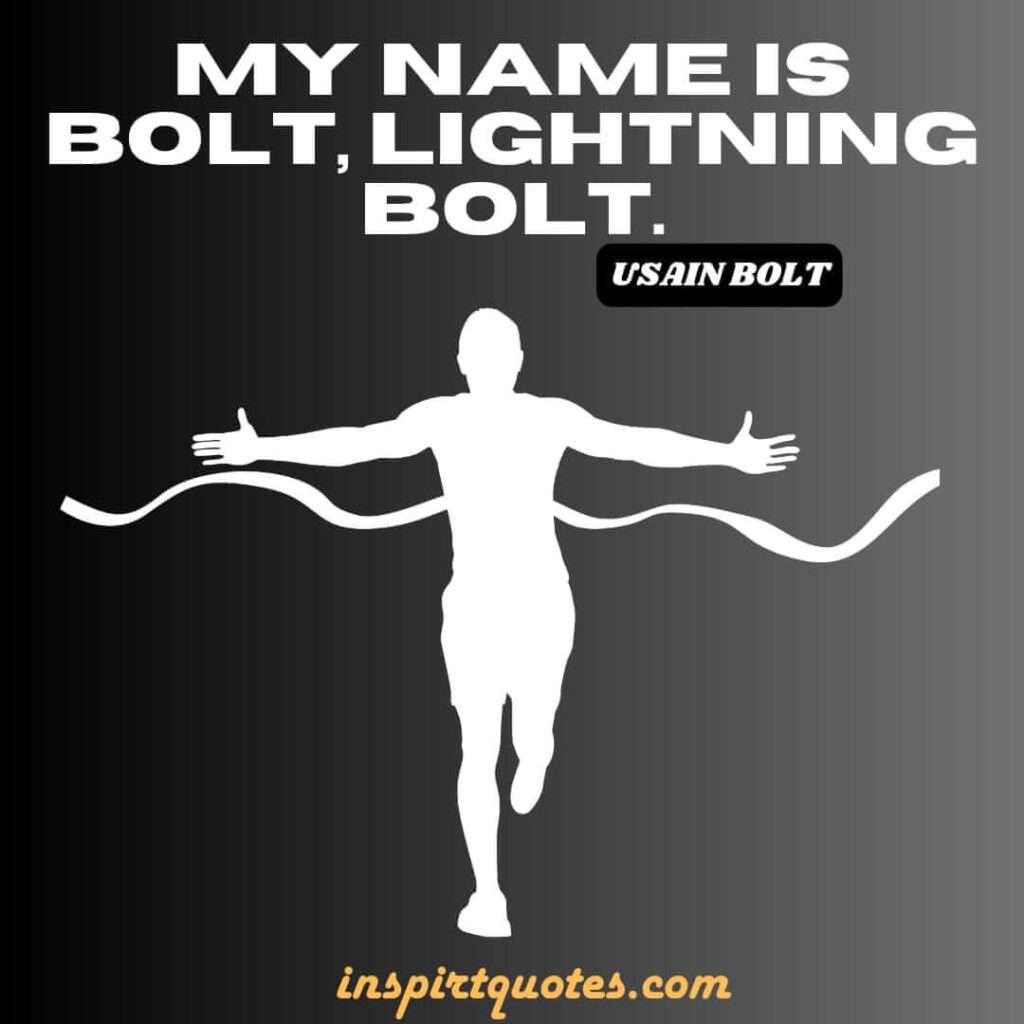 english quotes . My name is Bolt, Lightning Bolt.